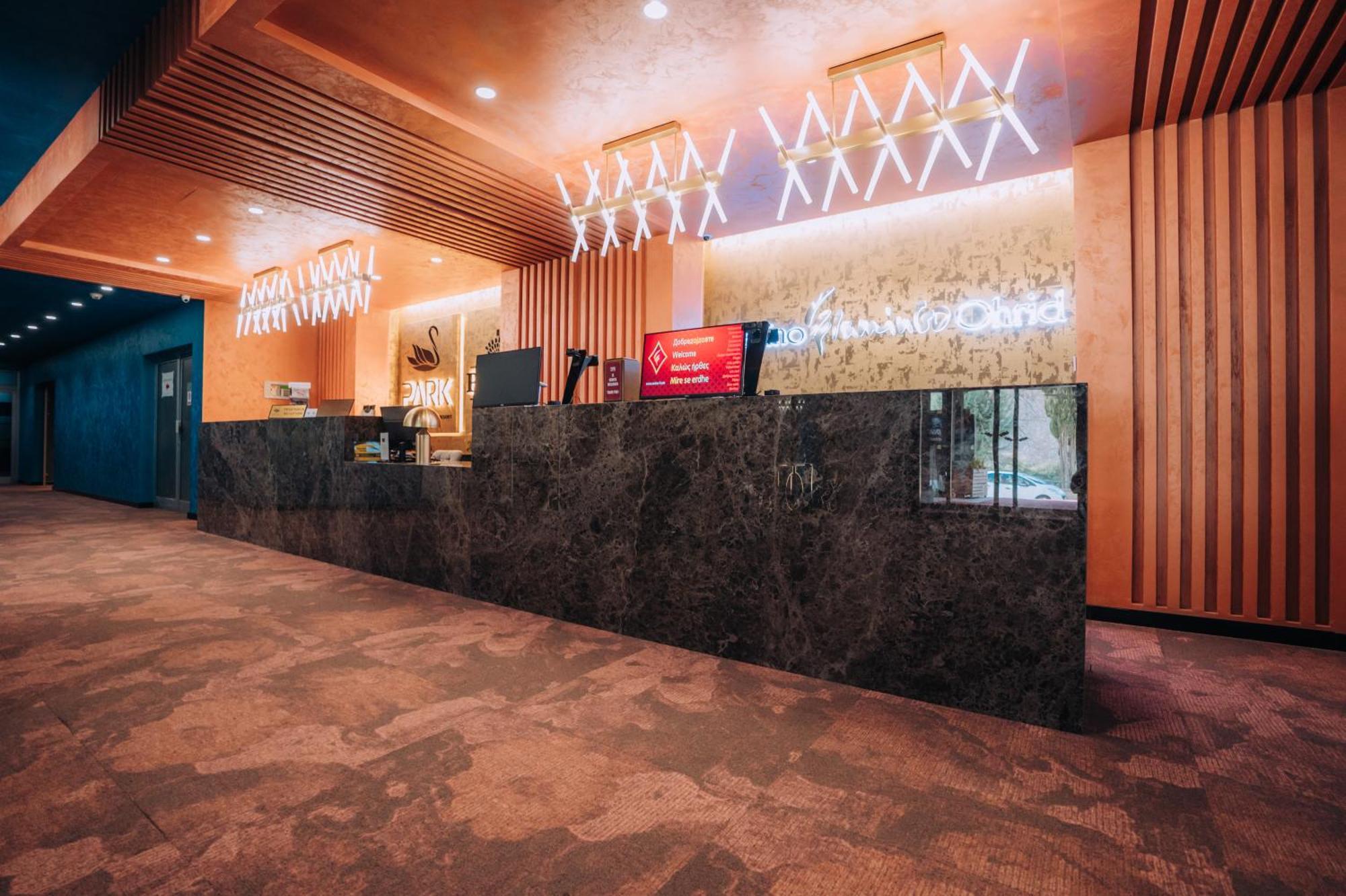 Park Golden View Hotel Casino Охрид Экстерьер фото